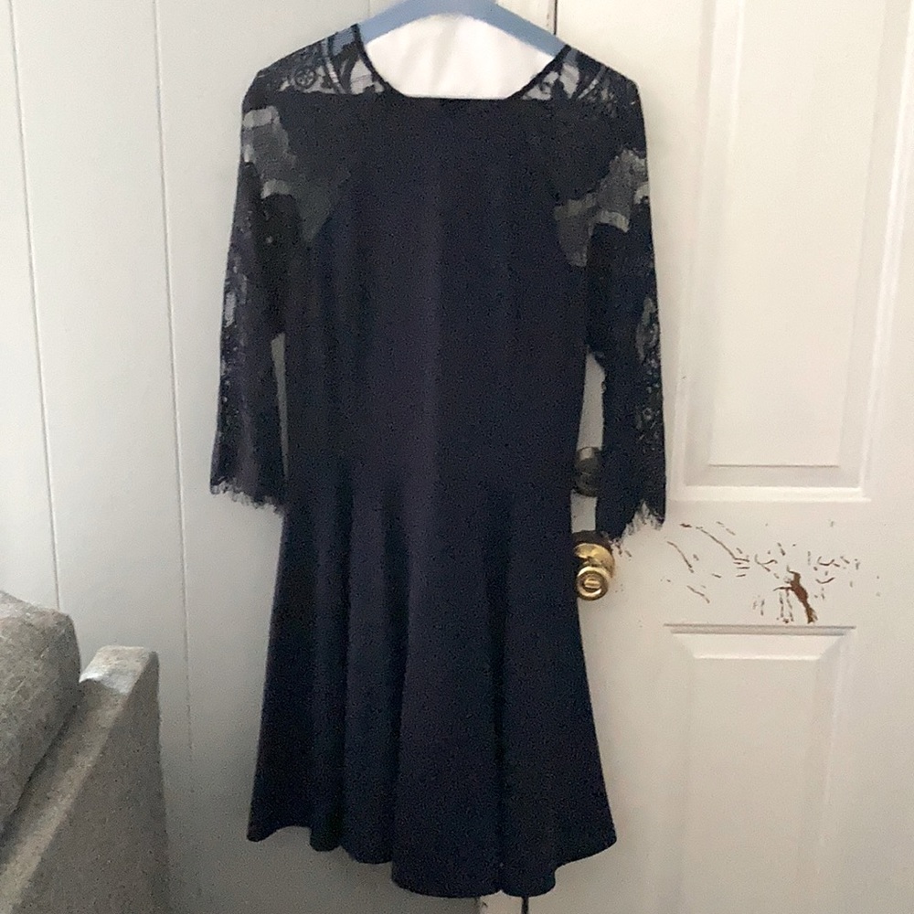 Lacey sleeve dress